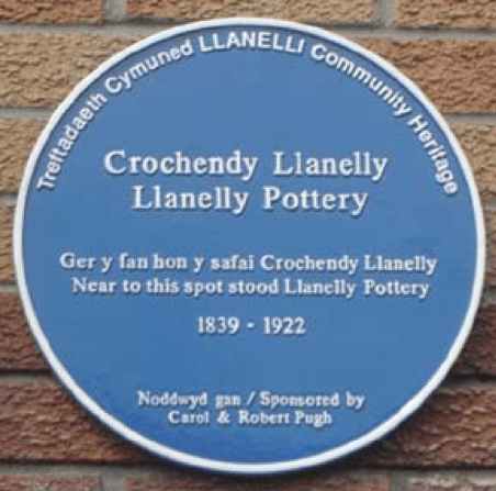 Dafydd Roberts Sir Gaerfyrddin Crochendy Llanelly