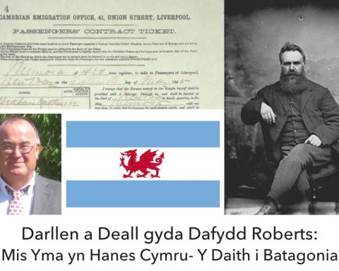 Dafydd Roberts Y Daith i Batagonia 1