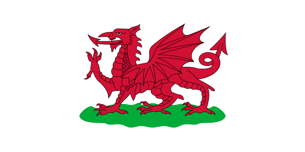 Flag of Wales (1807–1953)