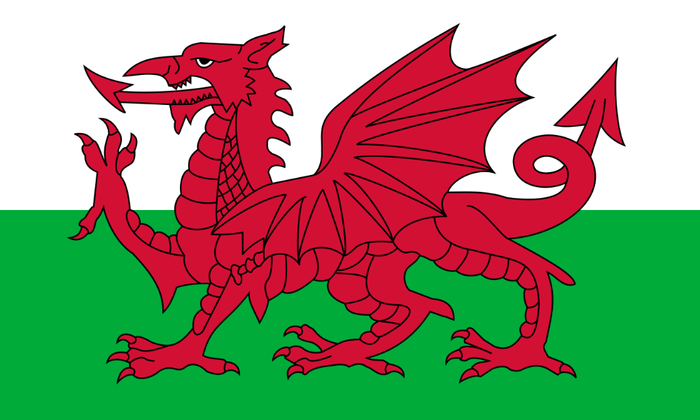 Flag of Wales (1959–present)