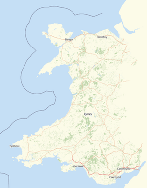 Map o Gymru Rhyngweithiol