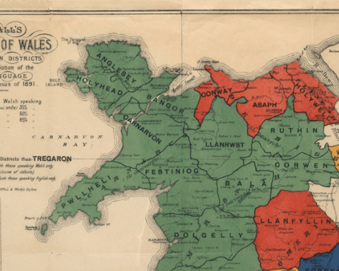 Mapping Welshness in 1891