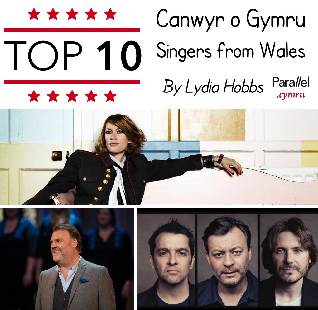 Top 10 Canwyr o Gymru